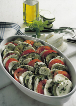 Tomaten-Zucchini-Salat