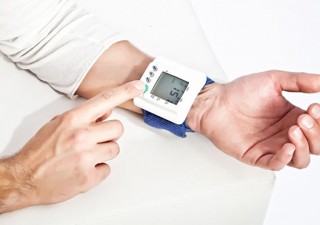 Eine digitale Blutdruck-Manschette