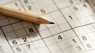 Mit Denksport wie Sudoku bleibt das Gehirn leistungsfähig